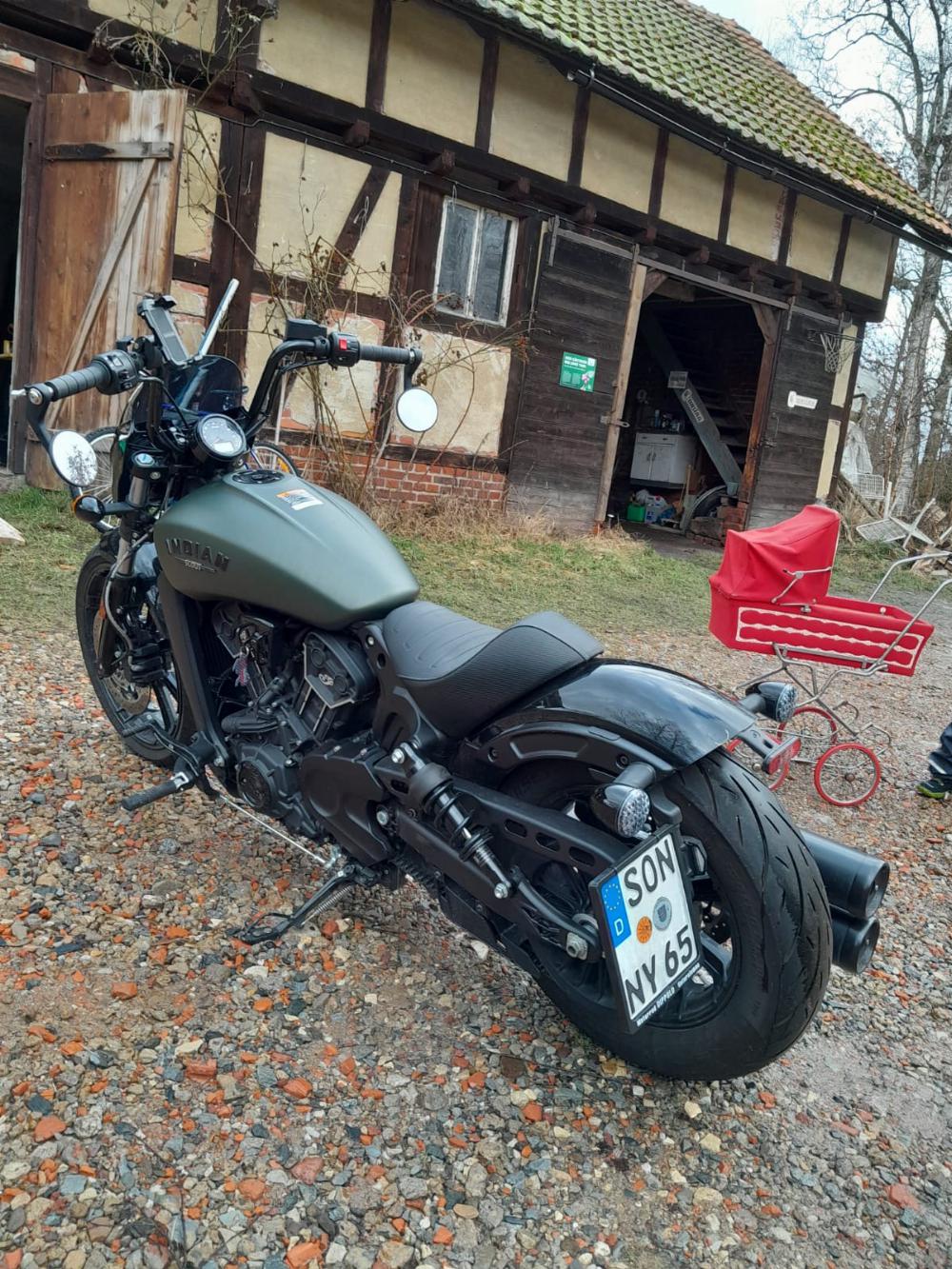 Motorrad verkaufen Indian Scout Rogue Ankauf